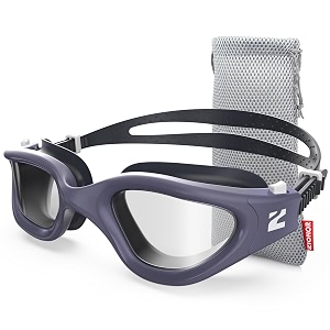 zionor swim goggles g1 se swimming goggles anti-fog for adult men women