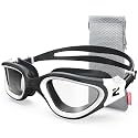 ZIONOR Swim Goggles, G1 SE Swimming Goggles Anti-fog for Adult Men Women, UV Protection, No Leaking (Clear Lens)