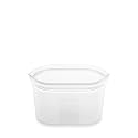 Zip Top Reusable Food Storage Bags | Small Dish [Frost] | Silicone Meal Prep Container | Microwave, Dishwasher and Freezer Safe | Made in the USA