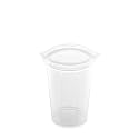 Zip Top Reusable Food Storage Bags | Medium Cup [Frost] | Silicone Meal Prep Container | Microwave, Dishwasher and Freezer Safe | Made in The USA