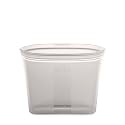 Zip Top Reusable Food Storage Bags | Sandwich Bag [Gray] | Silicone Meal Prep Container | Microwave, Dishwasher and Freezer Safe | Made in the USA