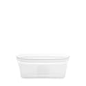 Zip Top Reusable Food Storage Bags | Snack Bag [Frost] | Silicone Meal Prep Container | Microwave, Dishwasher and Freezer Safe | Made in the USA