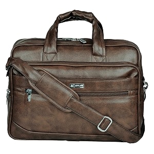 zipline laptop bags for men office use  synthetic leather laptop bag for man women 15634 compatible laptop macbook macbook pro messenger bags for men amp women 1-brown bag