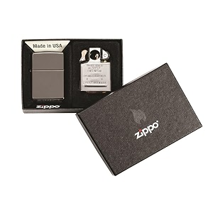 zippo black ice lighter amp pipe insert pocket lighter stylish look premium metal body eco environment-friendly unique stylish design travel friendly