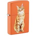 Zippo Cat Design Windproof Pocket Lighter
