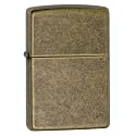Zippo Classic Antique Brass Design Pocket Lighter Windproof Stylish Premium Metal Body Eco Environment-Friendly Unique Stylish Travel Friendly
