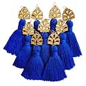 Zippy Flora Mini Cotton Handmade Tassels for DIY/Decor/Saree/Dupatta, Pack of 10