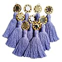 Zippy Flora Mini Cotton Handmade Tassels for DIY/Decor/Saree/Dupatta, Pack of 10
