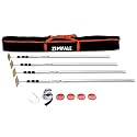 ZipWall SLP4-PK3 ZipPole 12' Spring (12-Pack) Loaded Poles for Dust Barriers, 3 Units w/ 4