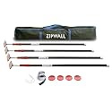 ZIPWALL ZP4-PK4 ZipPole 10 Ft Dust Barrier Poles (4 Kits, Count 16), Black