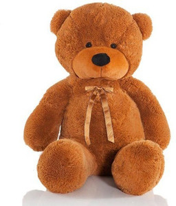 ziraat cute bootsy brown 90 cm 3 feet huggable and loveable for someone special teddy bear  - 90 cm