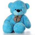 Ziraat Cute And Soft Sky BLUE Color Nice Teddy Bear 3 feet - 91.29 CM Approx Huggable  - 90.19 cm