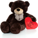 Ziraat Soft Tedddy Bear Choco Color Size-3 Feet(90 Cm) For Girls  - 90 cm