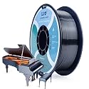 ZIRO Silk PLA Filament, 1.75mm 1KG Spool, Accuracy +/- 0.03mm, Silver Black