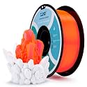 ZIRO Semi-Transparent PLA Filament, Fit Most FDM Printer, 1KG Living Coral