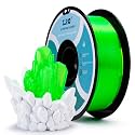 ZIRO Translucent 3D Printer Filament, Accuracy +/- 0.03mm, 1kg Fluo Green
