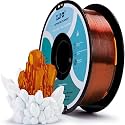 ZIRO Semi-Transparent PLA Filament,Fit Most FDM Printer, 1.75mm 1KG Caramel