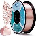 ZIRO PLA Filament 1.75mm, Shine Silk 3D Printing Material, 1KG Rose Gold