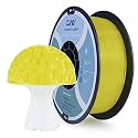 ZIRO Semi-Transparent PLA Filament,Fit Most FDM Printers, 1.75mm 1KG Yellow