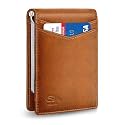 Zitahli Wallet for Men-6 Slots ID Window-Mens Wallets-Slim Wallet Classic Spring Money Clip RFID Blocking-Gift for Men