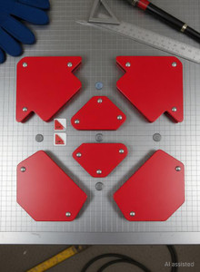 zitty multi angle triangle welding positioner magnetic pickup tool