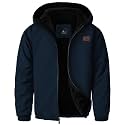 ZITY Boys Fleece Jacket Sherpa Lined Zip Up Hoodie