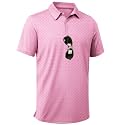 ZITY Men's Golf Shirts Short Sleeve Print Patterns Casual Collared Polo