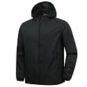 ZITY Men's Lightweight Waterproof Rain Jacket Hooded Windbreaker Raincoat Packable for Outdoor Hiking