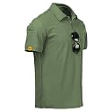 ZITY Mens Polo Shirt Short Sleeve Moisture Wicking Athletic Golf Polos