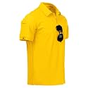 ZITY Mens Polo Shirt Short Sleeve Moisture Wicking Athletic Golf Polos