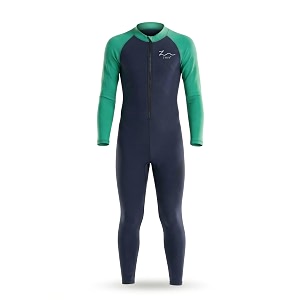 ZIUM Girls 4 Way Lycra Swimsuit Cum
