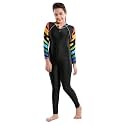 ZIUM Girls 4 Way Lycra Swimsuit Cum