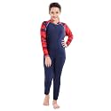 ZIUM Girls 4 Way Lycra Swimsuit Cum