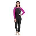 ZIUM Girls 4 Way Lycra Swimsuit Cum