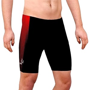 zium men39s half tight shorts compression half tight shorts athletic fit multi sports cycling cricket football badminton gym fitness swim suit for men
