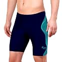 ZIUM Men's Half Tight Shorts Compression Half Tight Shorts Athletic Fit Multi Sports Cycling, Cricket, Football, Badminton, Gym, Fitness Swim Suit for Men