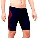 ZIUM Men's Half Tight Shorts Compression Half Tight Shorts Athletic Fit Multi Sports Cycling, Cricket, Football, Badminton, Gym, Fitness Swim Suit for Men