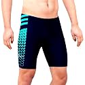 ZIUM Men's Half Tight Shorts Compression Half Tight Shorts Athletic Fit Multi Sports Cycling, Cricket, Football, Badminton, Gym, Fitness Swim Suit for Men