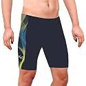 ZIUM Men's Half Tight Shorts Compression Half Tight Shorts Athletic Fit Multi Sports Cycling, Cricket, Football, Badminton, Gym, Fitness Swim Suit for Men
