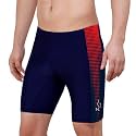 ZIUM Men's Half Tight Shorts Compression Half Tight Shorts Athletic Fit Multi Sports Cycling, Cricket, Football, Badminton, Gym, Fitness Swim Suit for Men