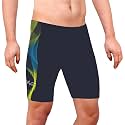 ZIUM Men's Half Tight Shorts Compression Half Tight Shorts Athletic Fit Multi Sports Cycling, Cricket, Football, Badminton, Gym, Fitness Swim Suit for Men