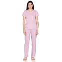 Zivame Basics Knit Cotton Pyjama Set for