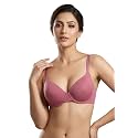 Zivame Padded Plunge Wired Medium Coverage Tshirt