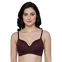 Zivame Padded Plunge Wired Medium Coverage Tshirt