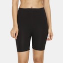 ZIVAME Solid Women Black Tights