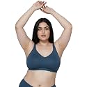 Zivame True Curv Double Layered Non Wired Full Coverage Minimiser Bra-Real Teal