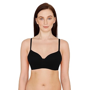 Zivame Womens Cotton Wire Free Casual Padded