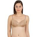 Zivame Women39s Nylon Padded Wire Free T-Shirt