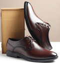 Zixer Leather Mid-Top Formal Shoes MensOffice Leather