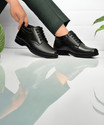 Zixer Leather Mid-Top Formal Shoes MensOffice Leather